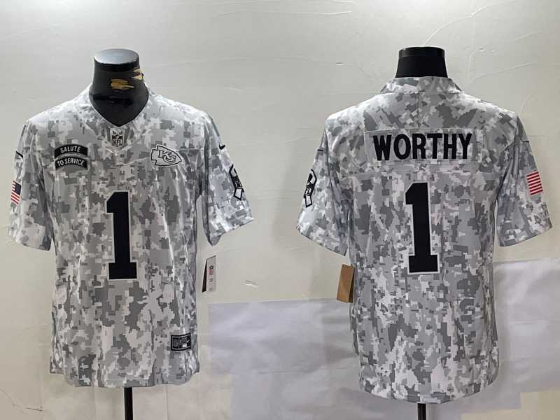 Men's Kansas City Chiefs #1 Xavier Worthy Arctic Camo 2024 FUSE Salute to Service Limited Stitched Jersey Dzhi,We sell and wholesale Men's Kansas City Chiefs #1 Xavier Worthy Arctic Camo 2024 FUSE Salute to Service Limited Stitched Jersey Dzhi on line form chian!